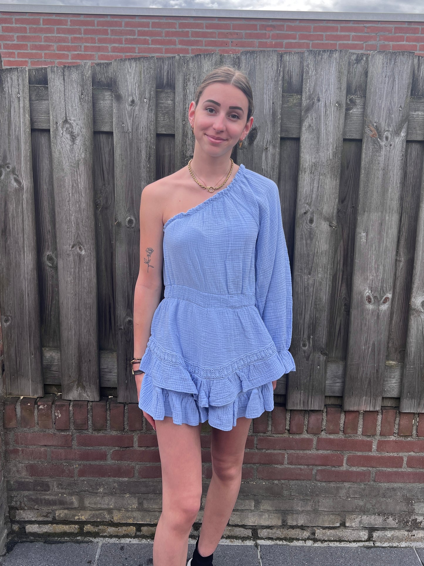 Fenna Playsuit Baby Blue