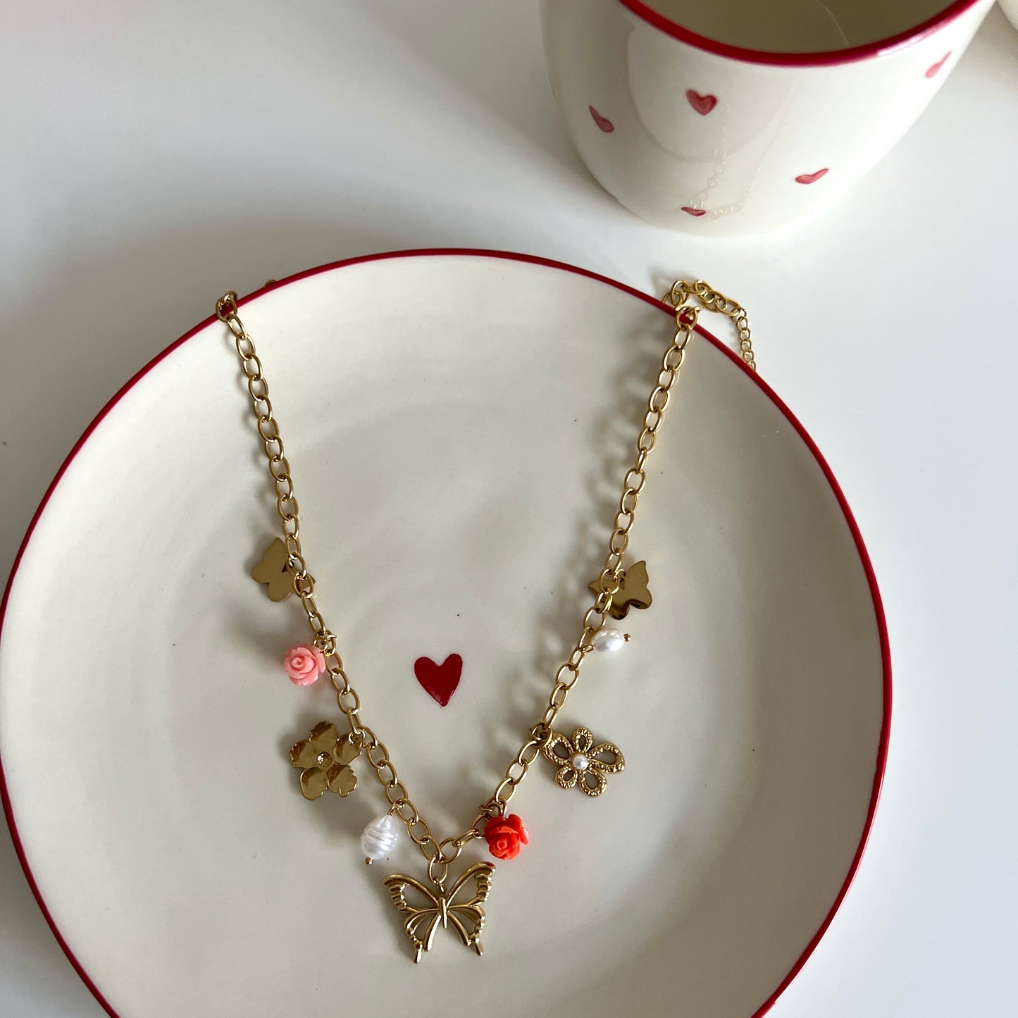 Vlinder Bedelketting