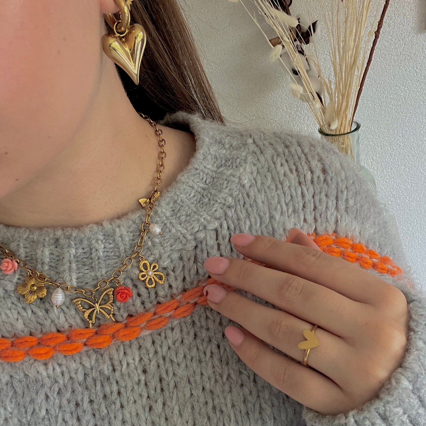 Vlinder Bedelketting