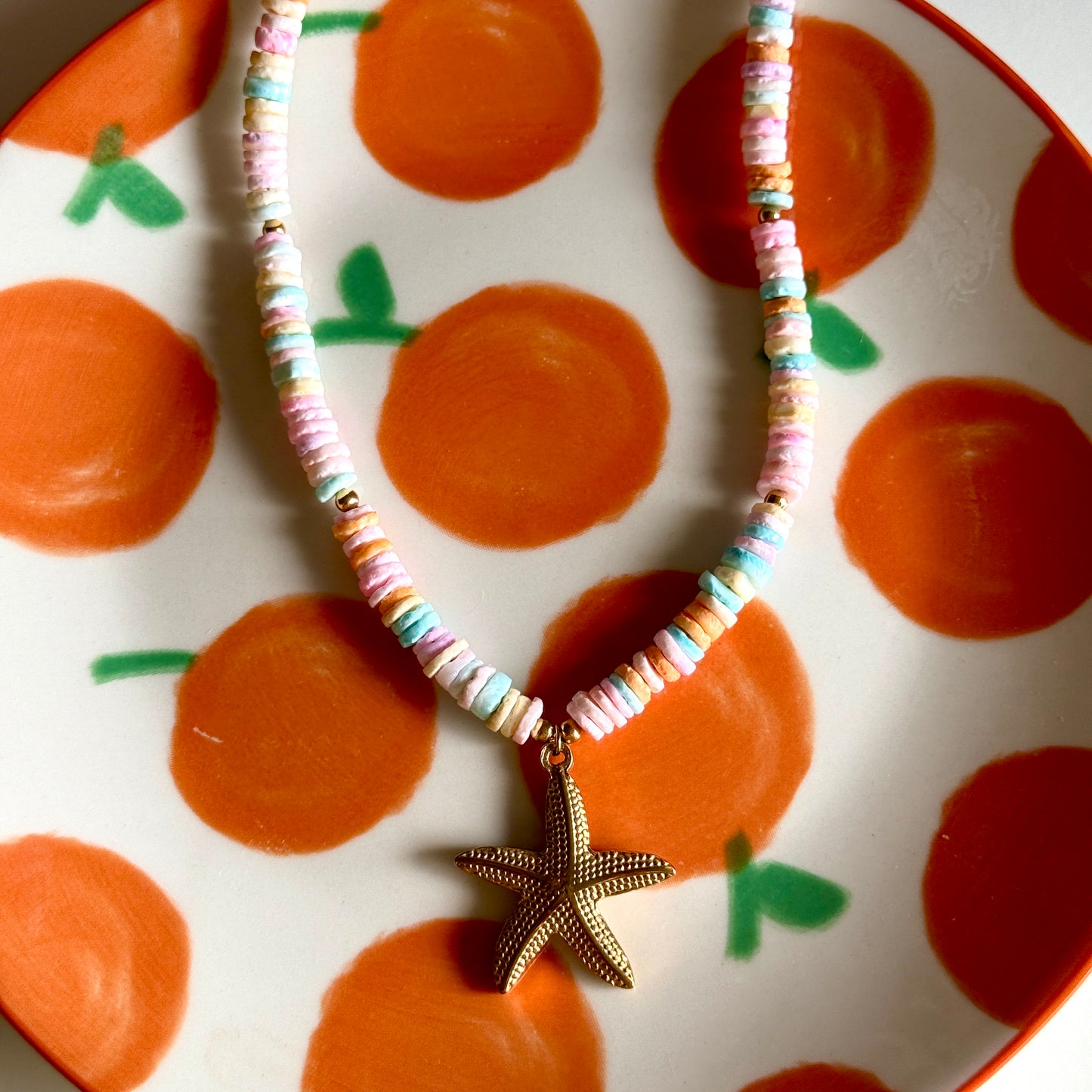 Funny Starfish Ketting