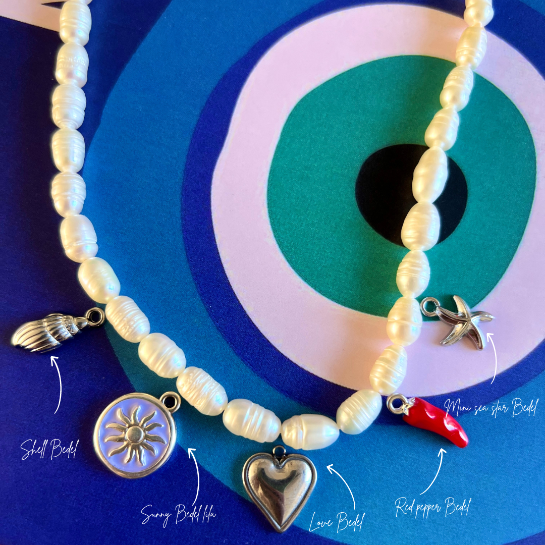 Bedel Mini sea star - Zilver