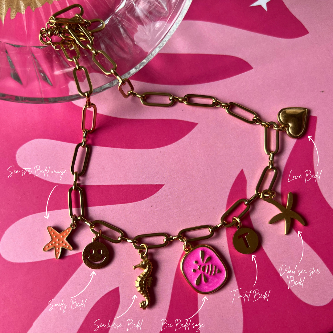 Bedel Detail sea star - Goud