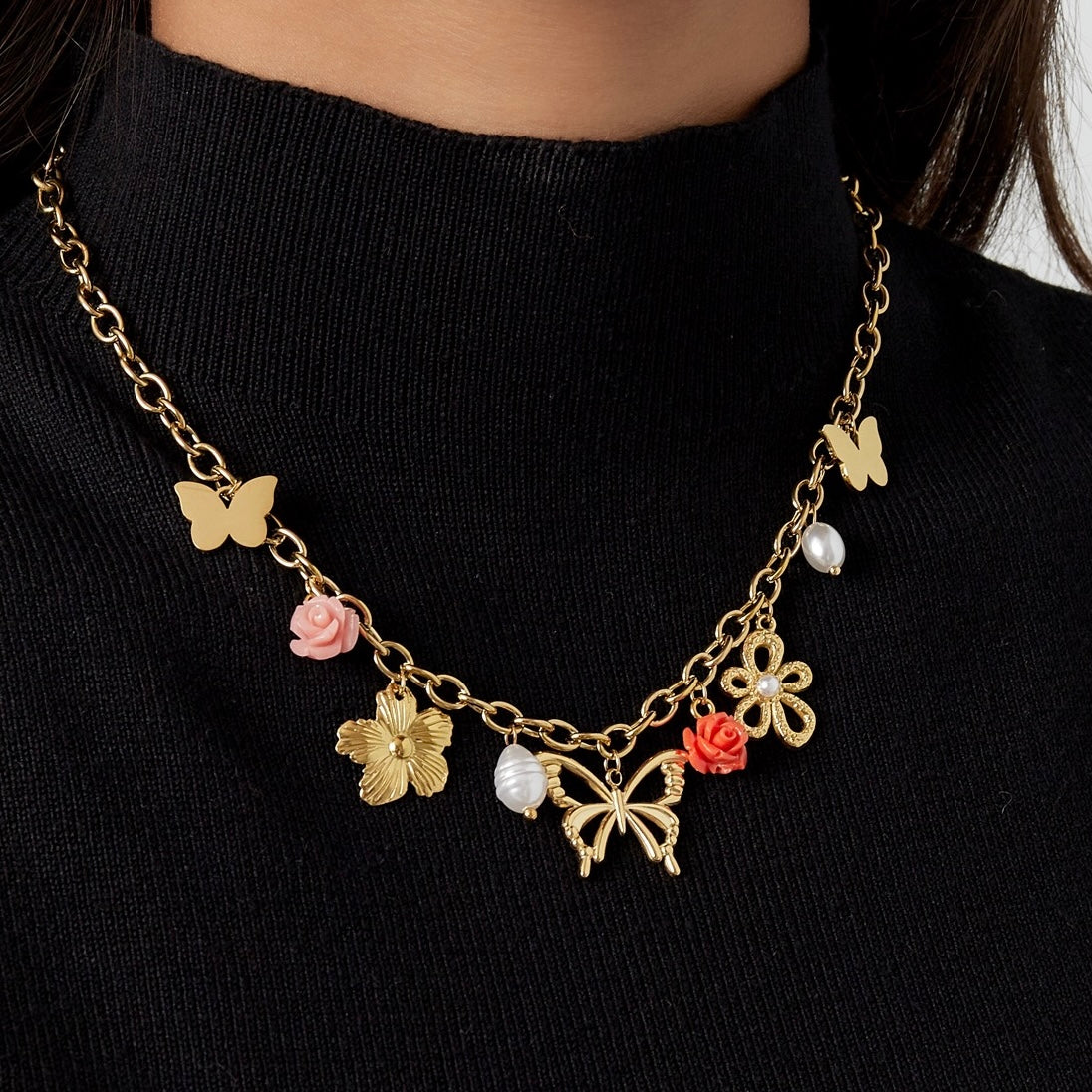Vlinder Bedelketting