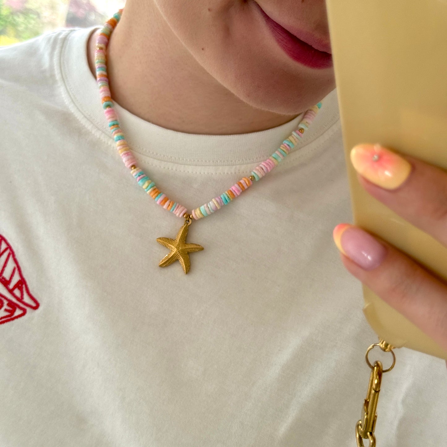 Funny Starfish Ketting