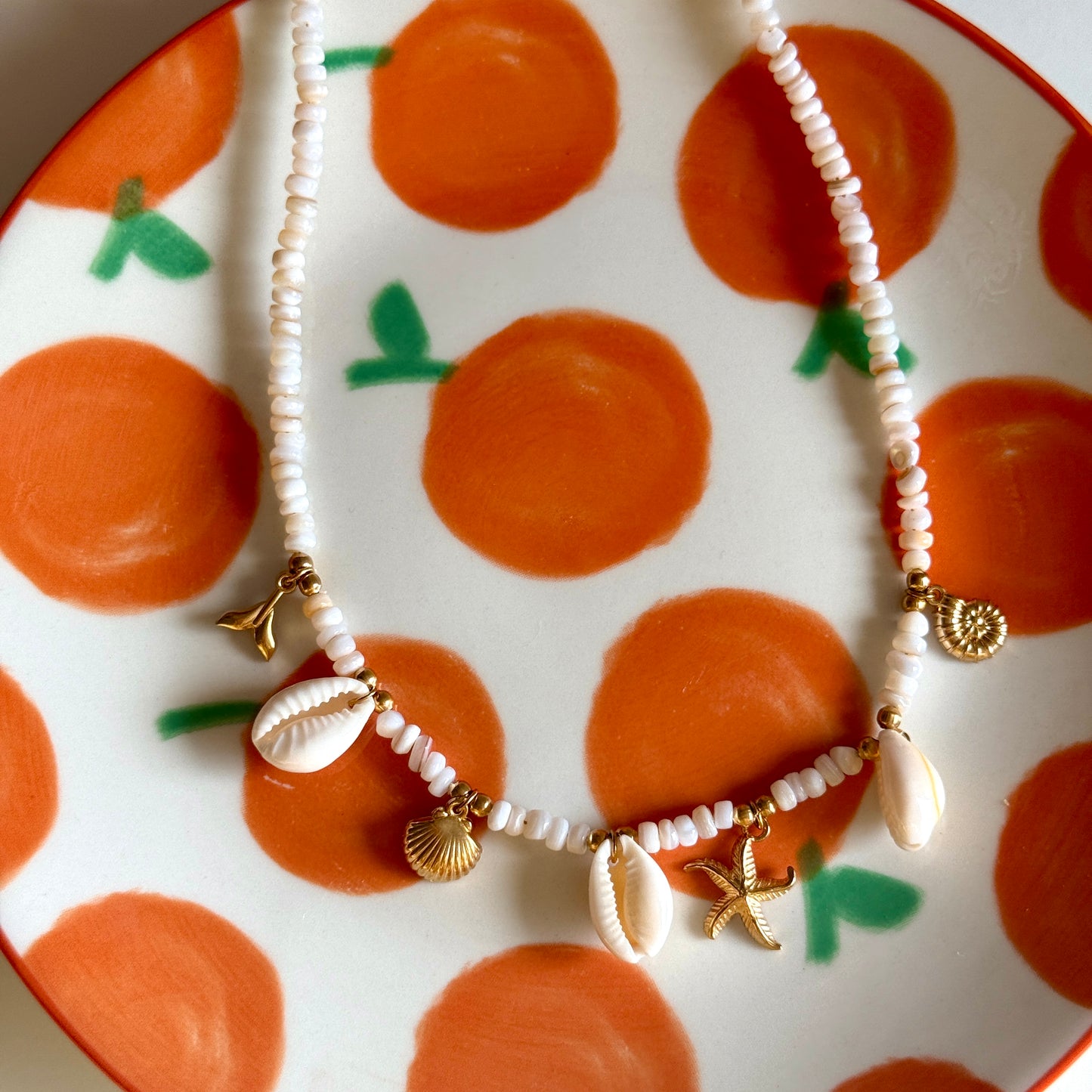 Schelpjes Bedelketting