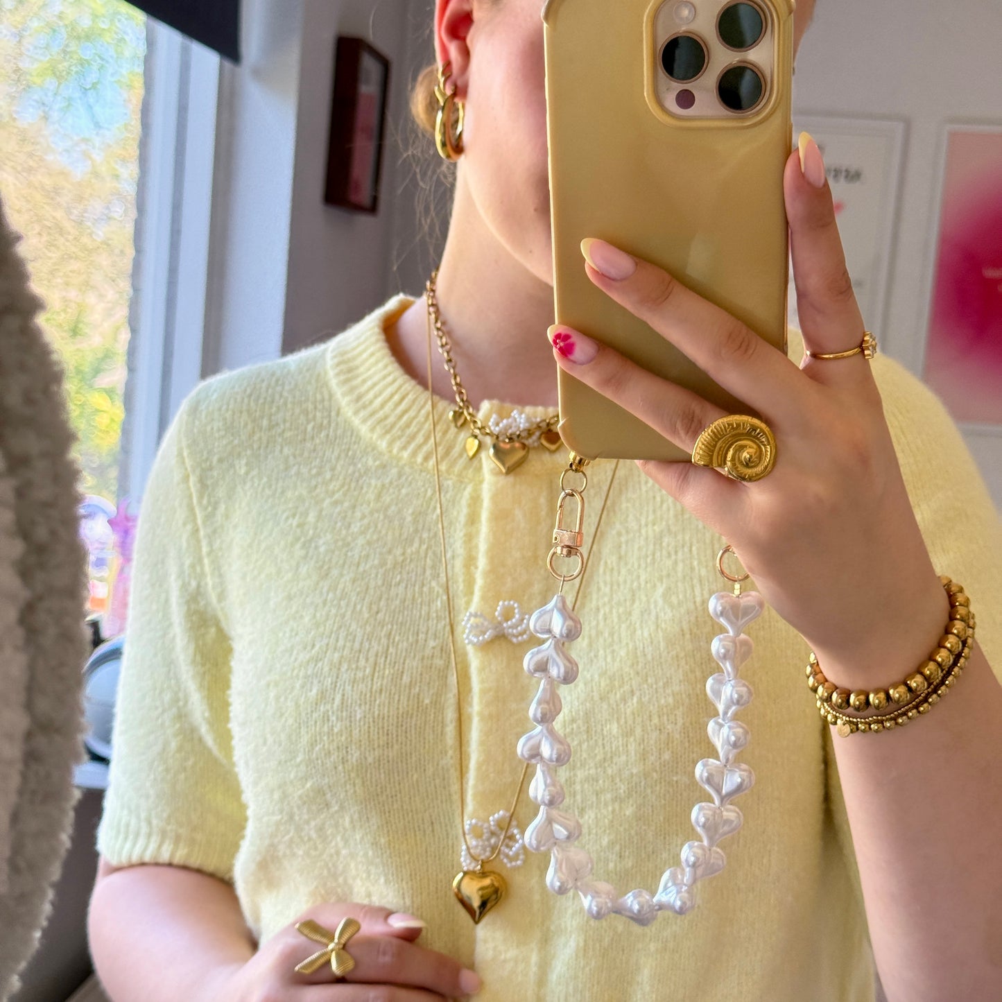 Lange Hartjes Ketting Small
