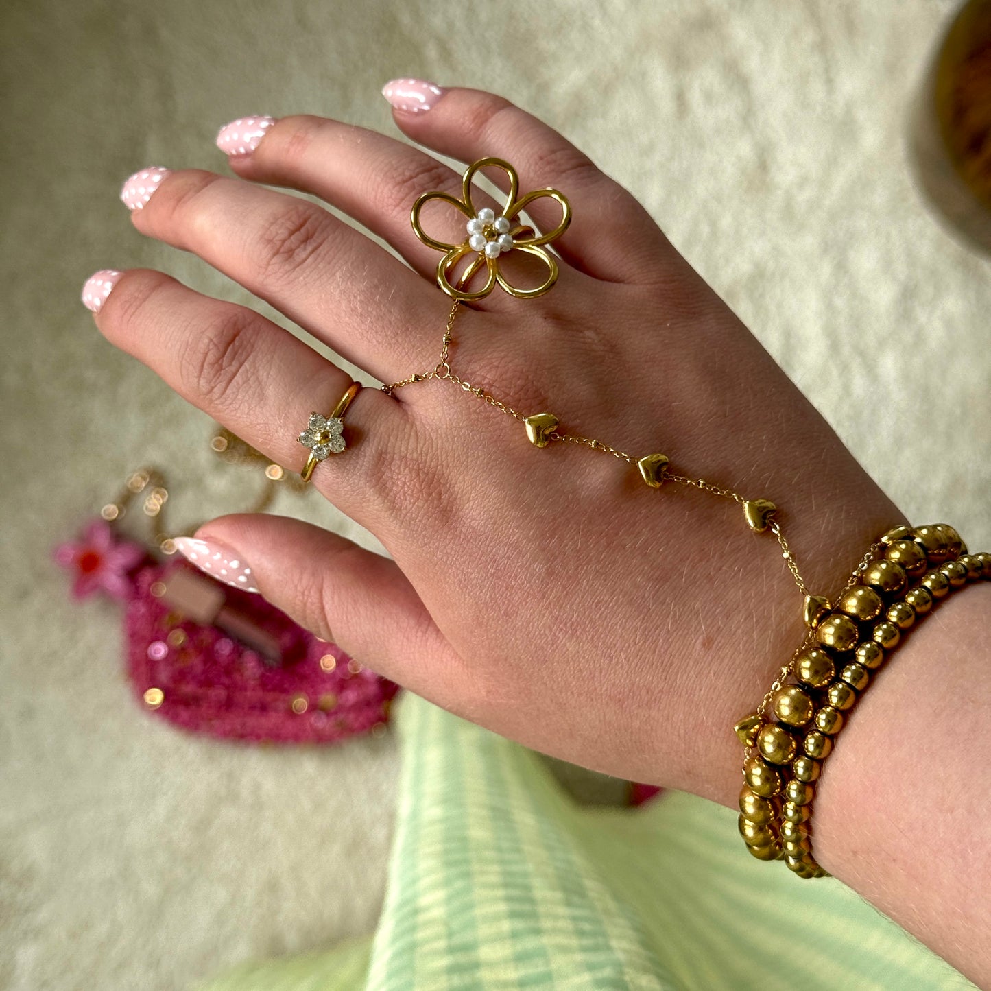 Heart Hand Chain