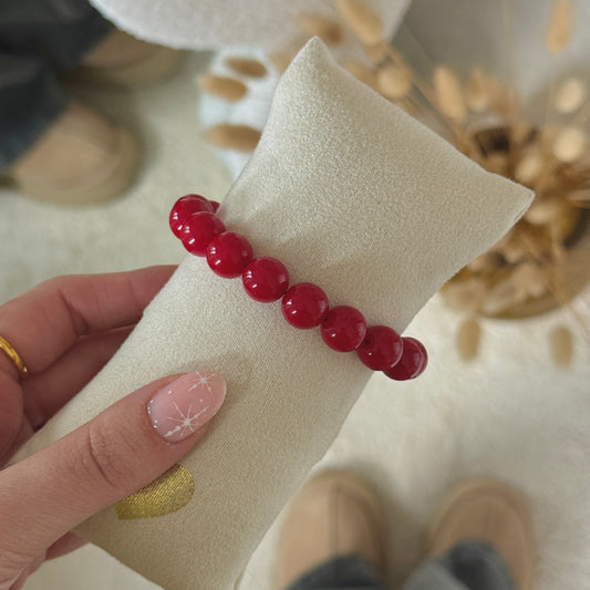 Bonnie Armband Burgundy