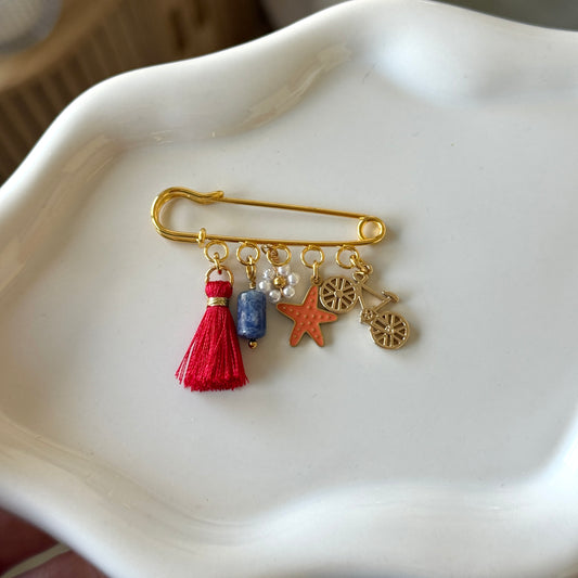 Koningsdag Broche Fiets