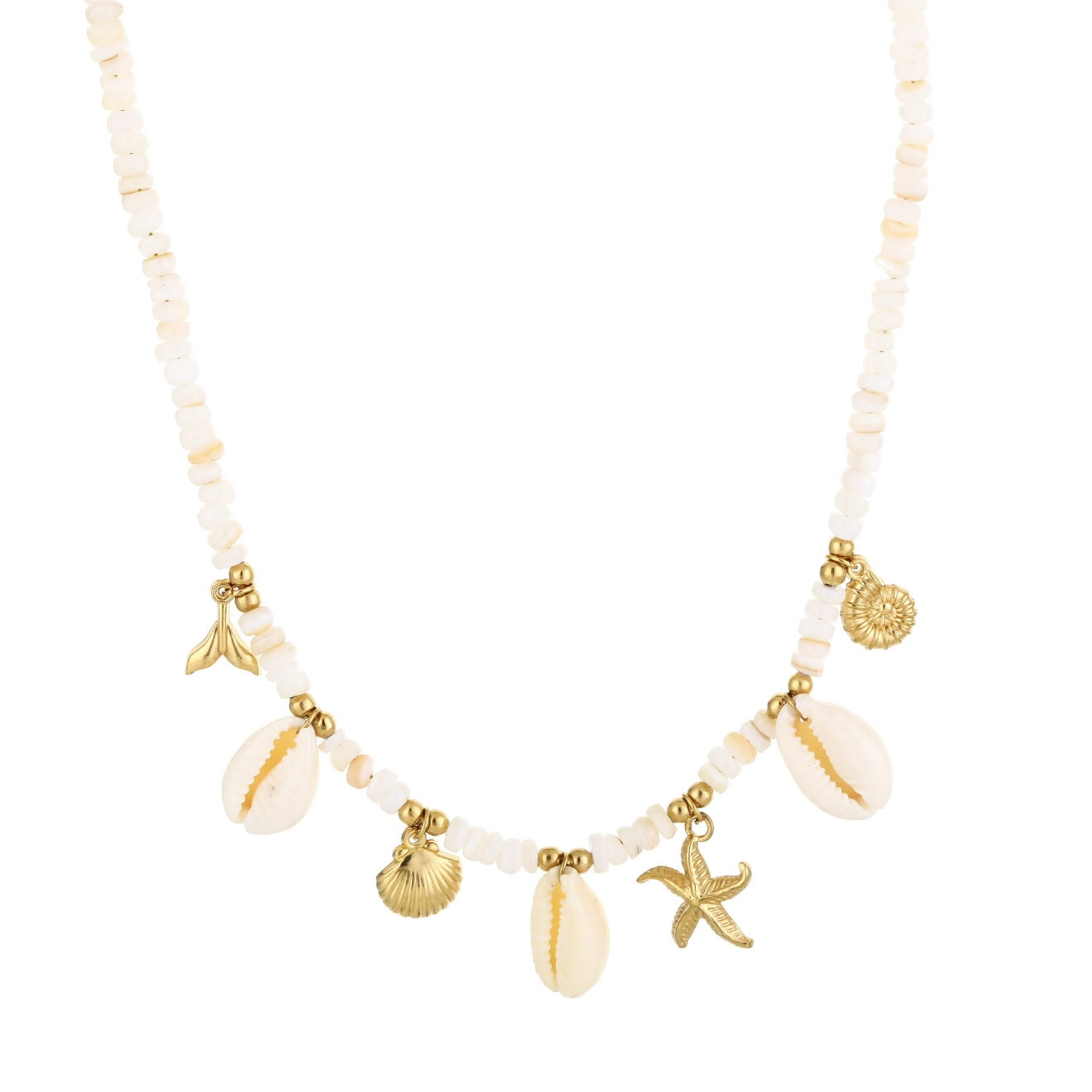 Schelpjes Bedelketting