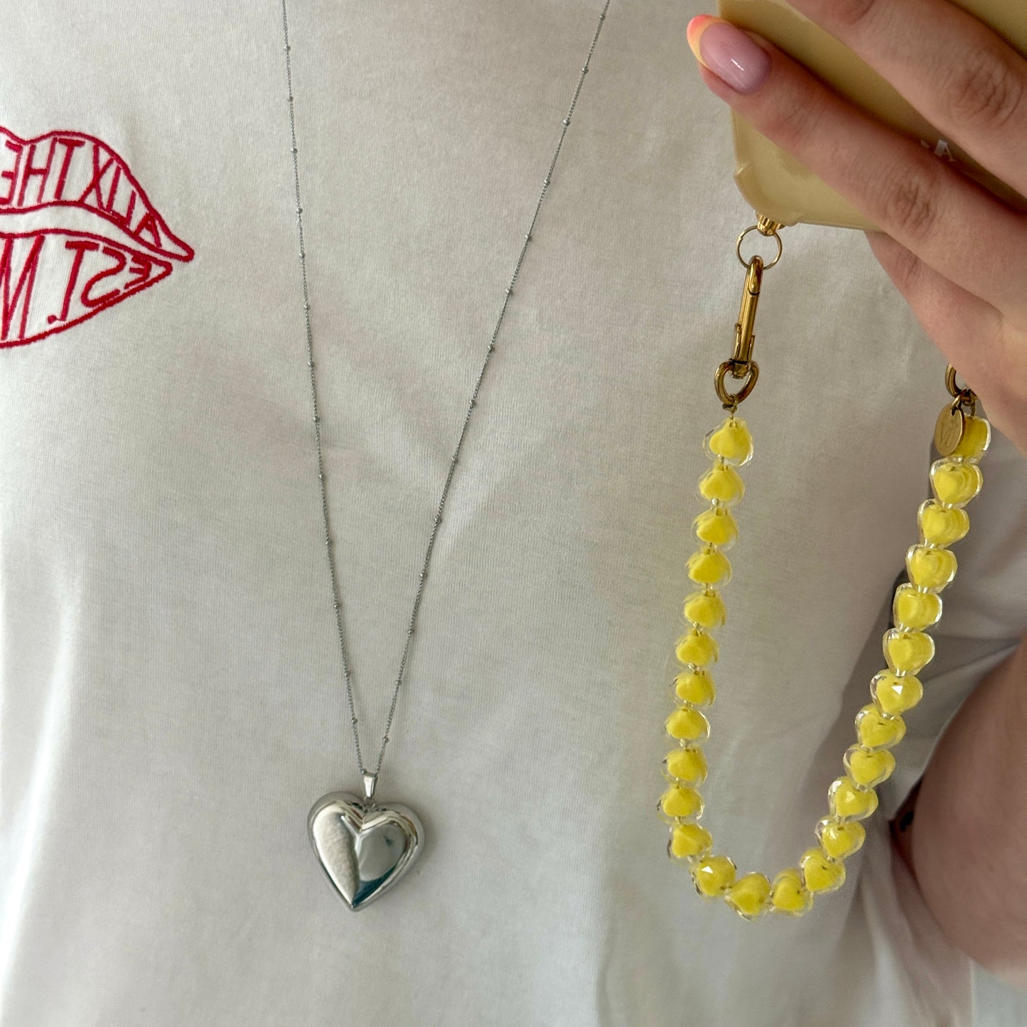 Lange Hartjes Ketting