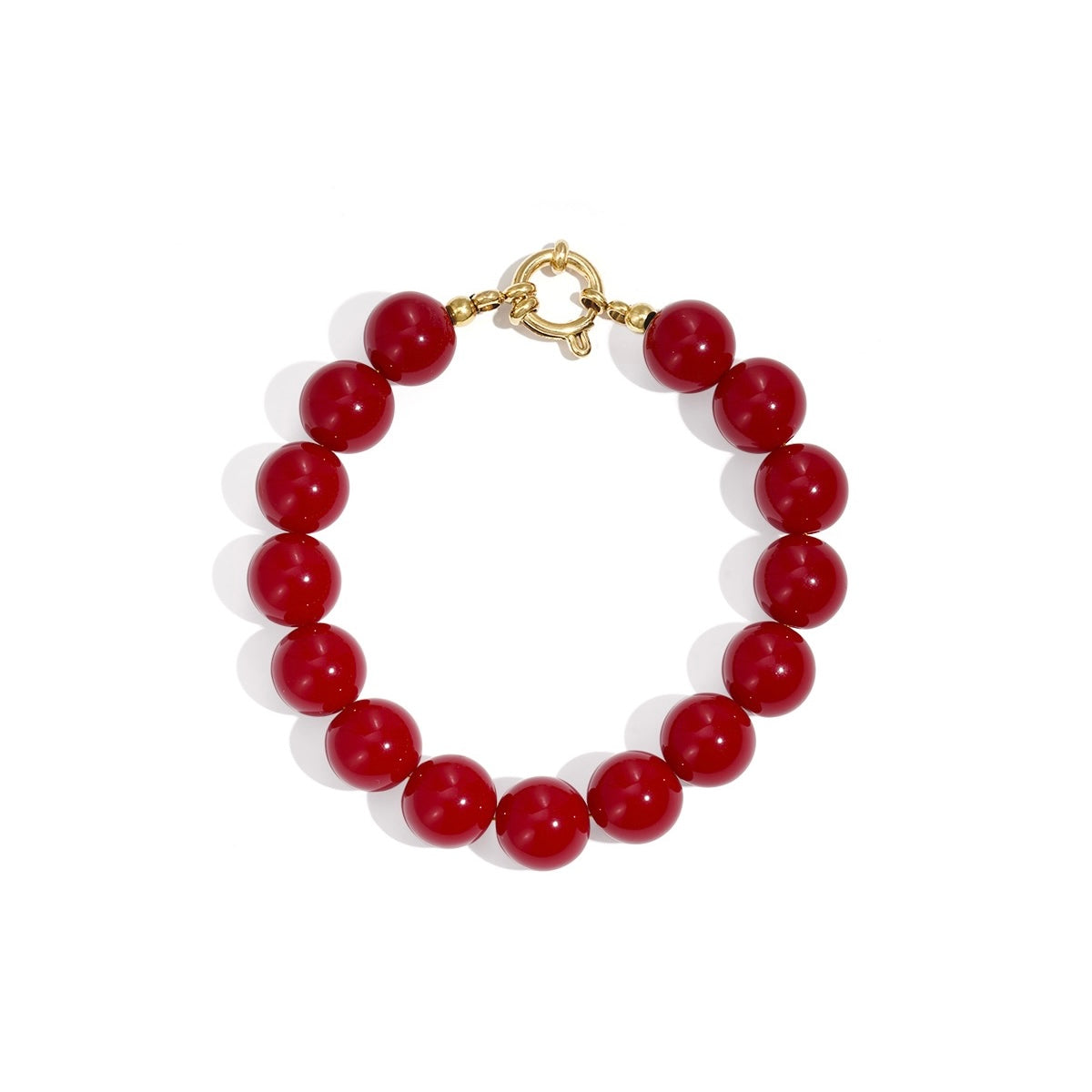 Bonnie Armband Burgundy