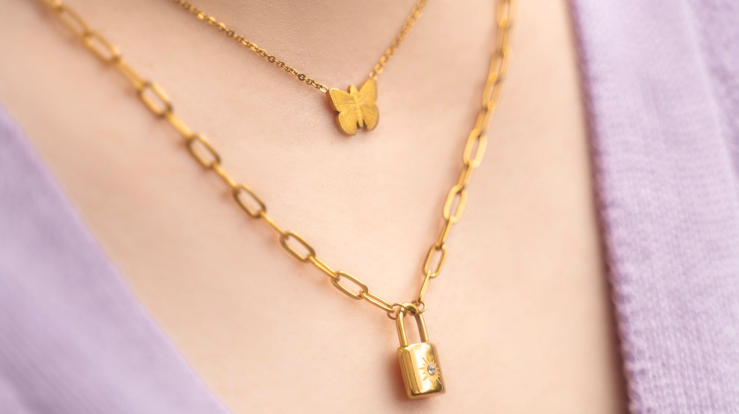 Treasure Lock Ketting